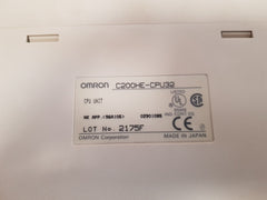Omron c200he-cpu32 sysmac c200he cpu unit