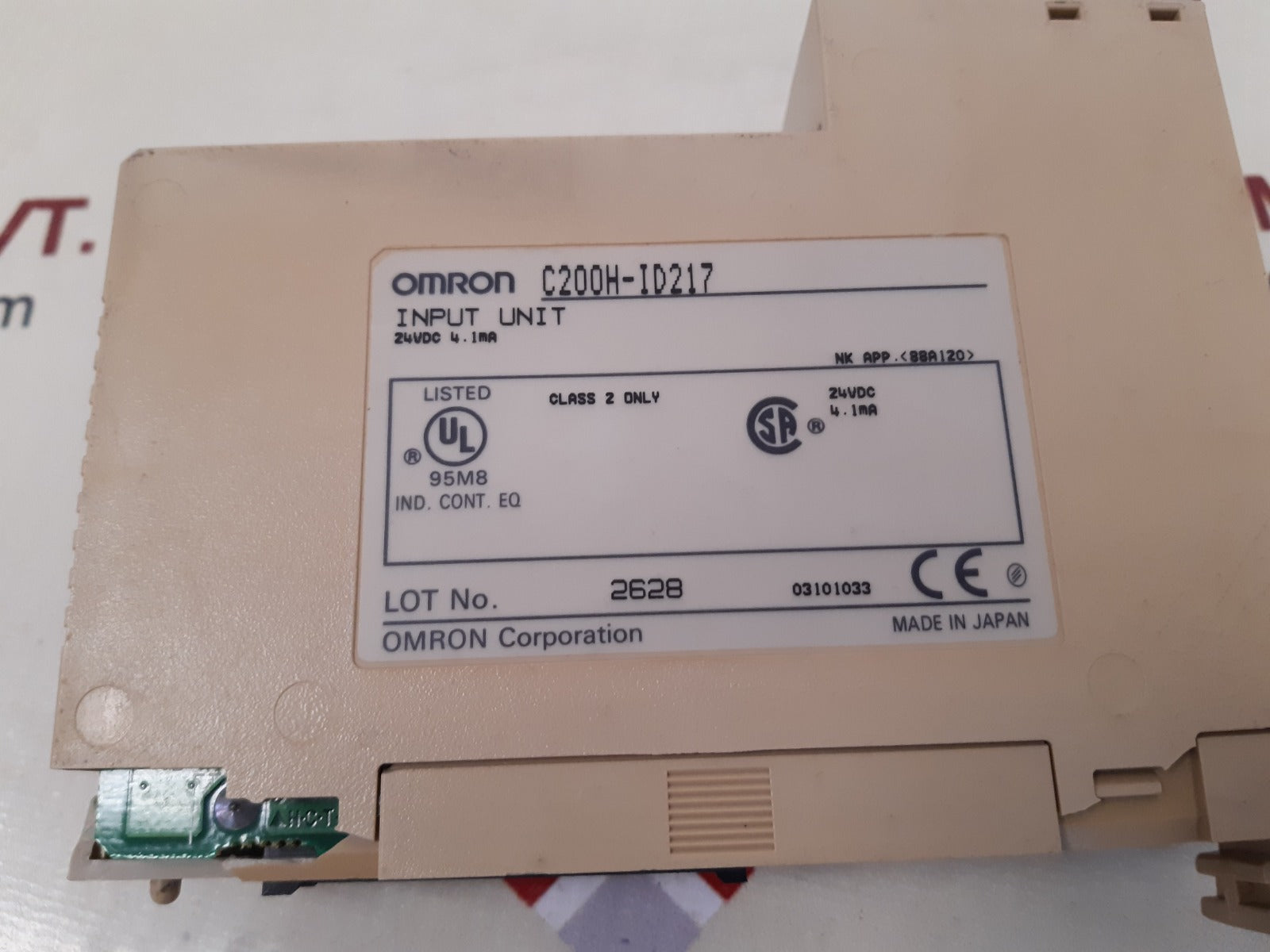 Omron c200h-id217 input unit