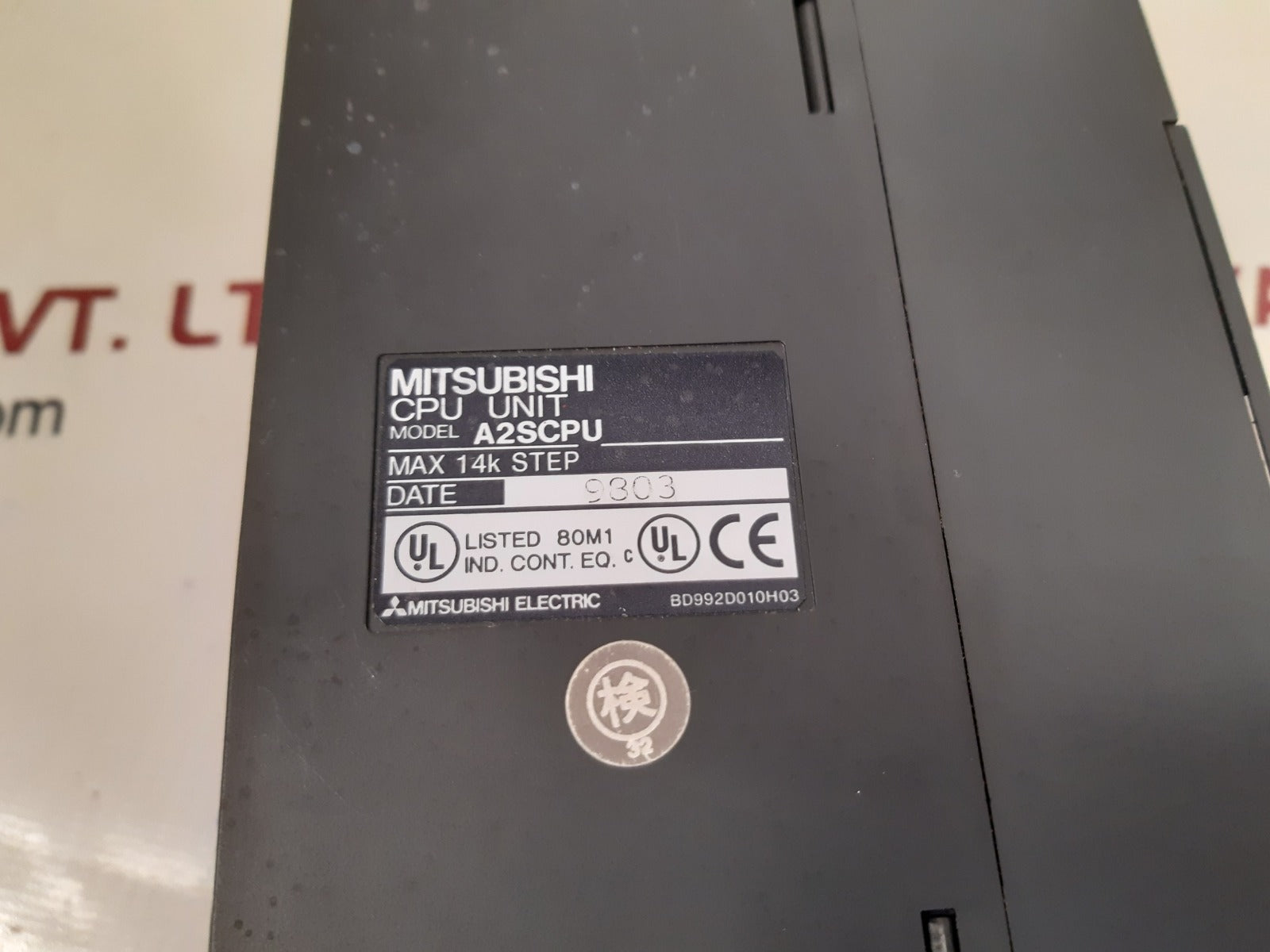Mitsubishi a2scpu melsec cpu unit