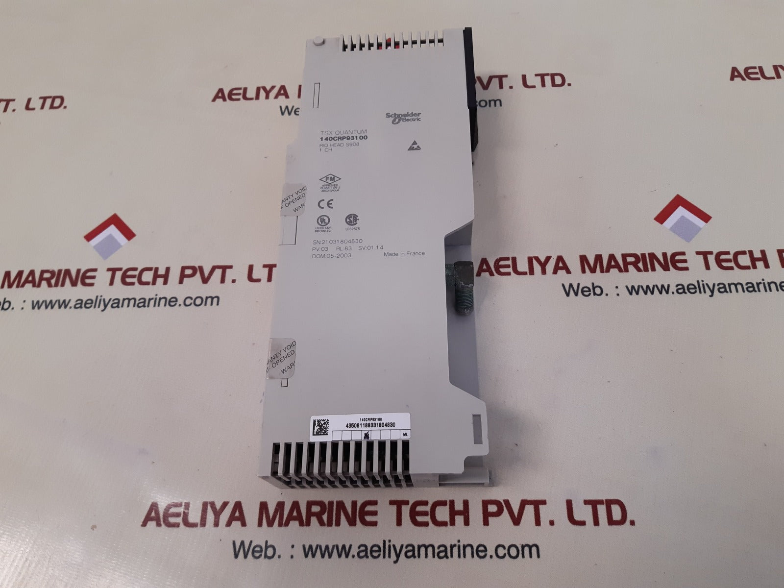 Schneider electric tsx quantum 140crp93100 i/o processor interface module