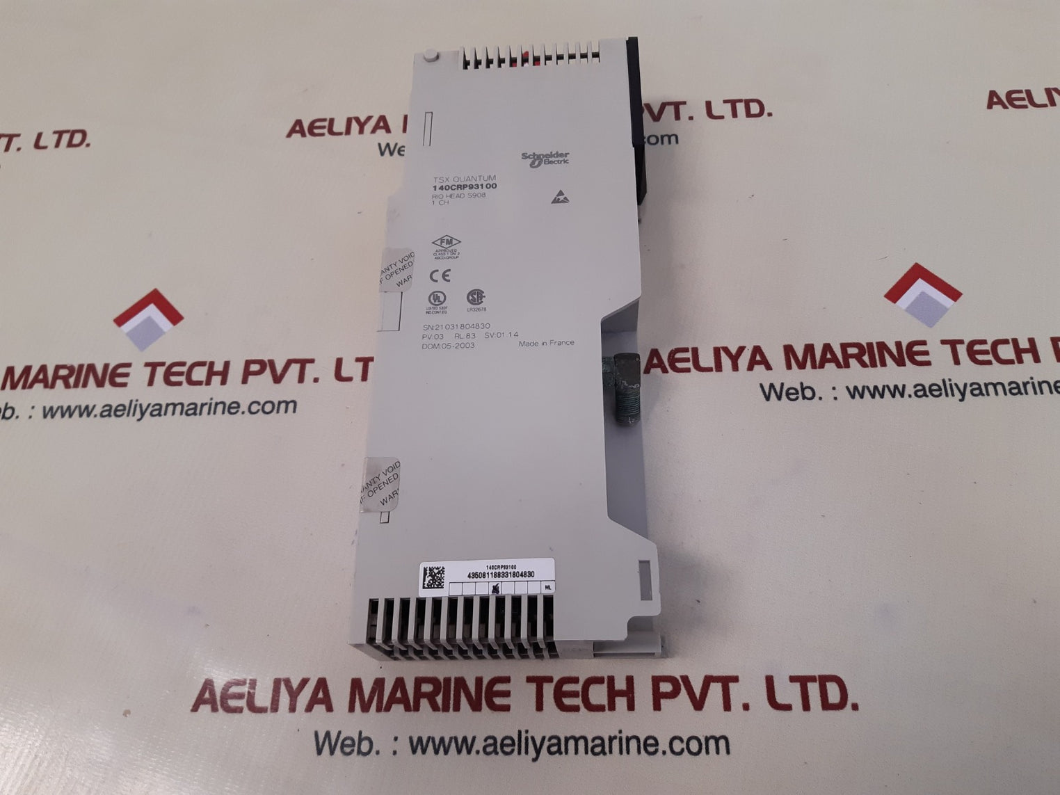 Schneider electric tsx quantum 140crp93100 i/o processor interface module