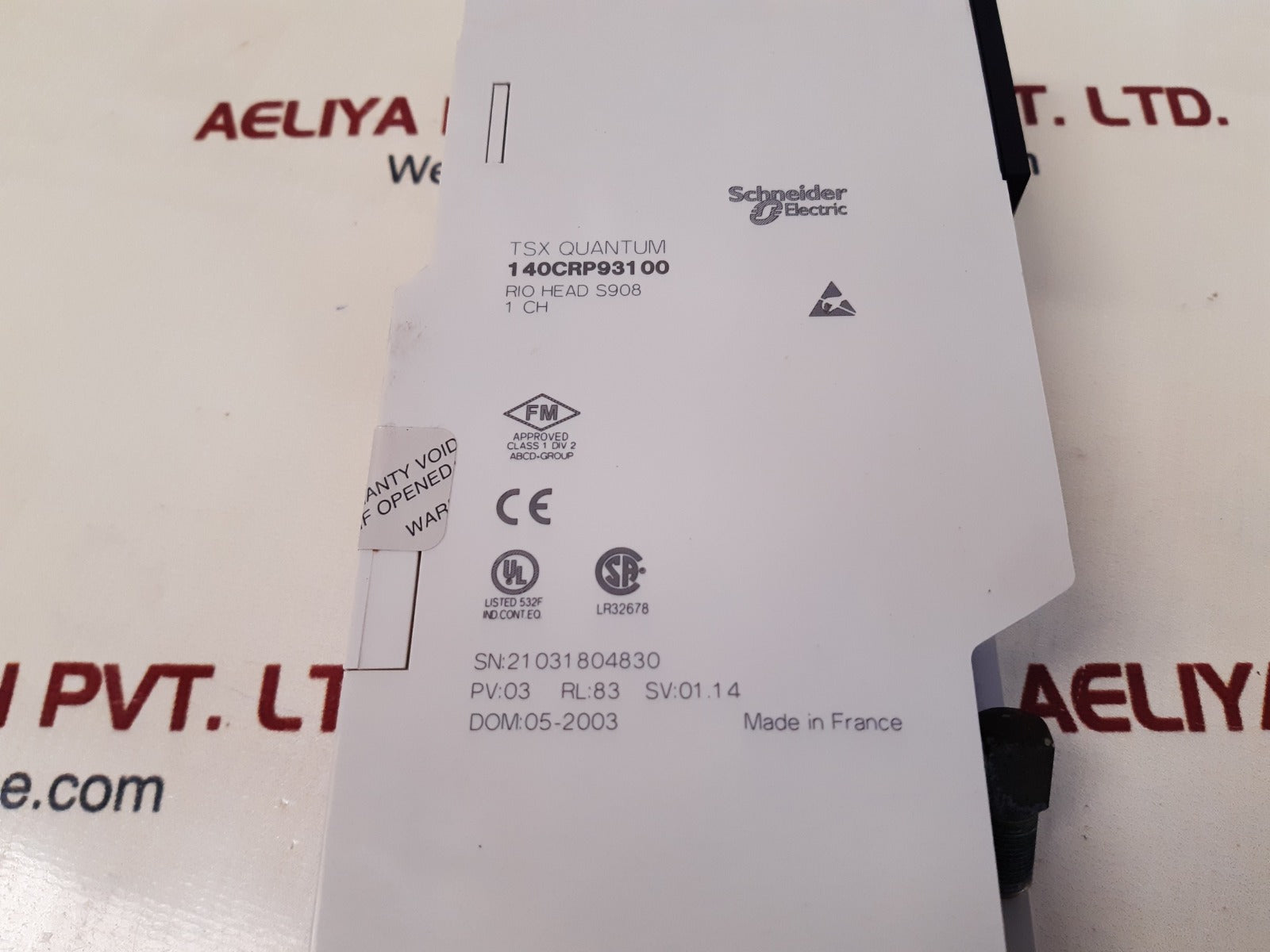 Schneider electric tsx quantum 140crp93100 i/o processor interface module