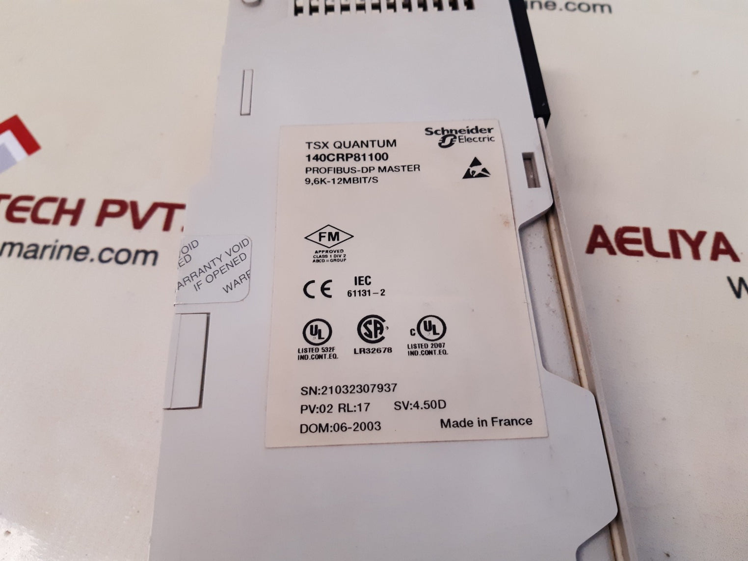 Schneider electric tsx quantum 140crp81100 profibus-dp master