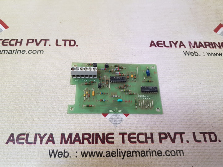 Autronica bnk-31 pcb card 7211-636.0001 used