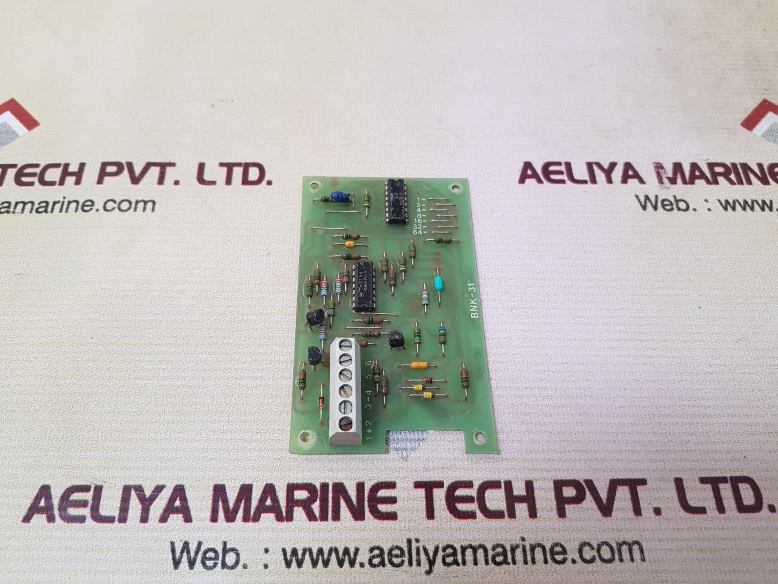 Autronica bnk-31 pcb card 7211-636.0001 used