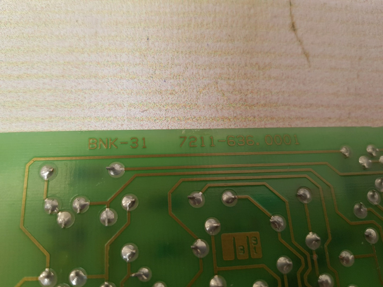 Autronica bnk-31 pcb card 7211-636.0001 used