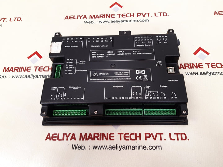 Deif cgc413 compact genset controller cgc 400 8/35vdc