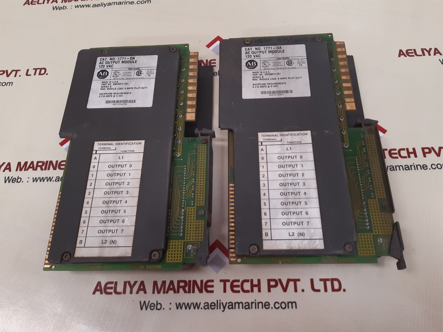 Allen-bradley 1771-oa ser.b ac output module 96026873 c01