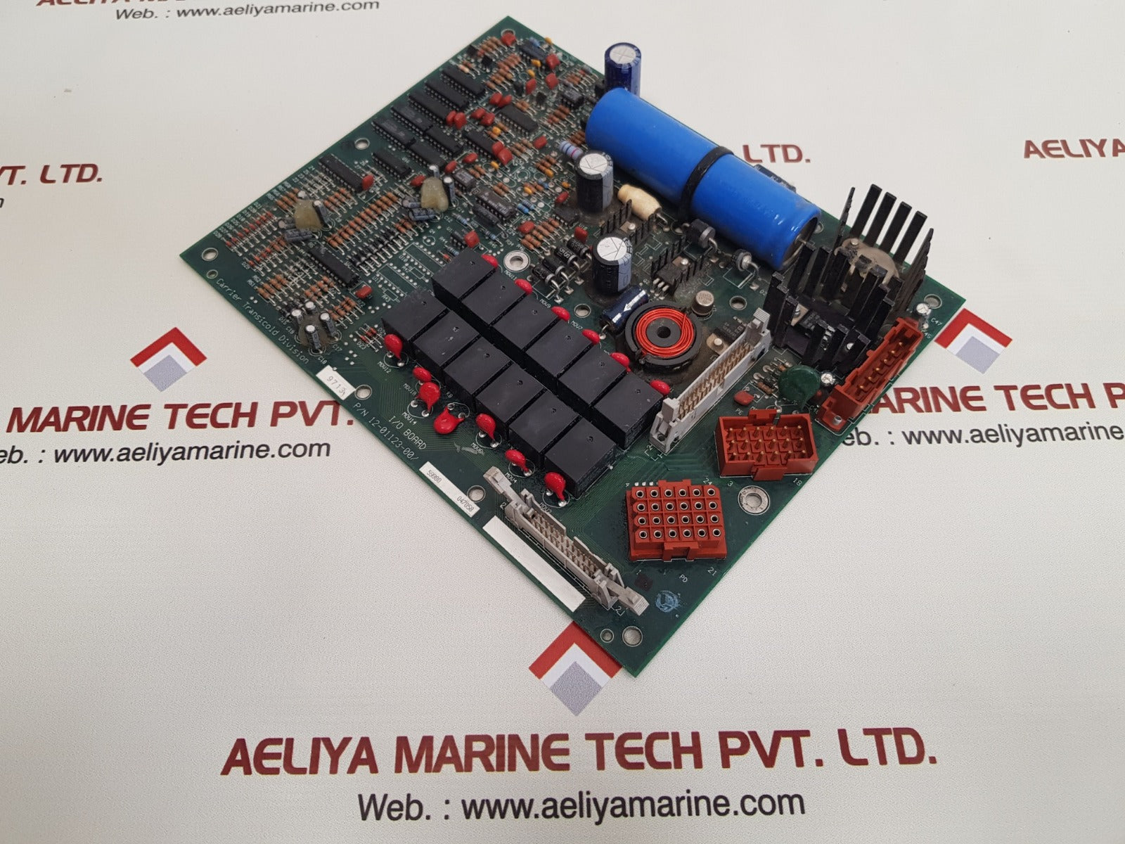 carrier transicold division 12-01123-00 i/o pc board used