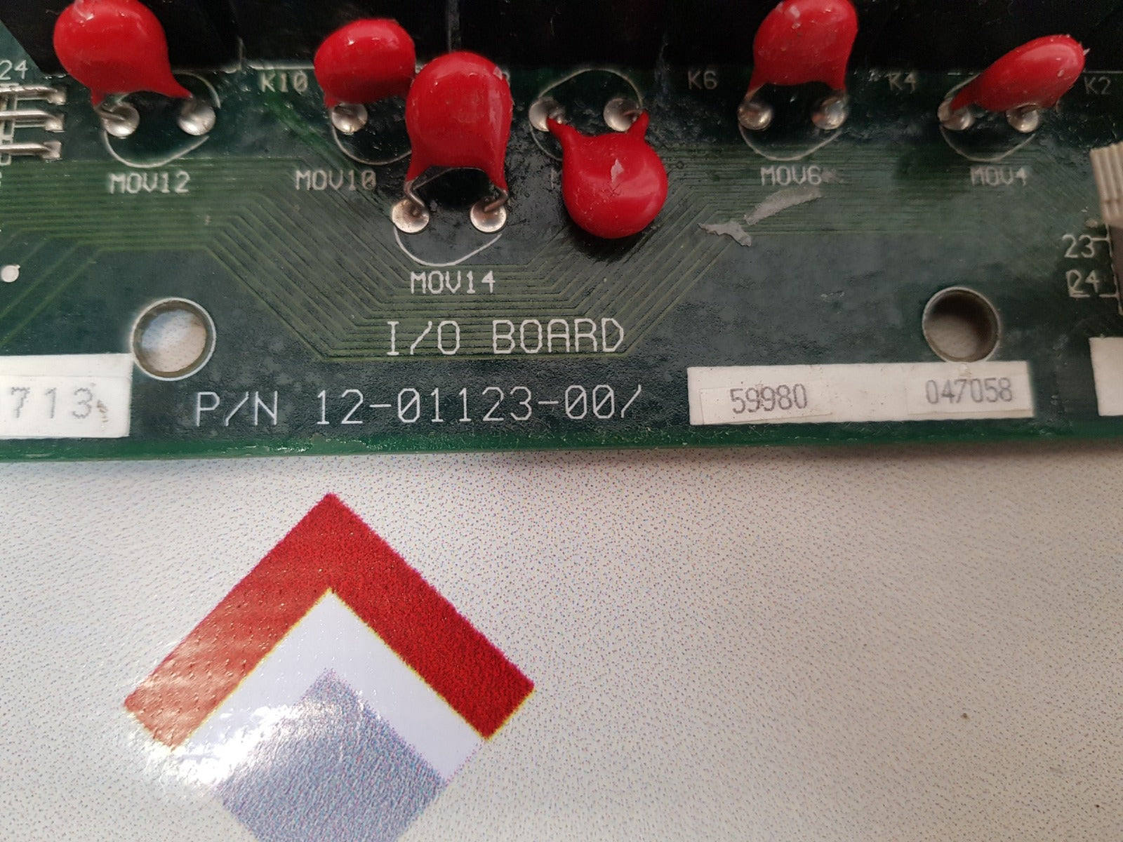 carrier transicold division 12-01123-00 i/o pc board used