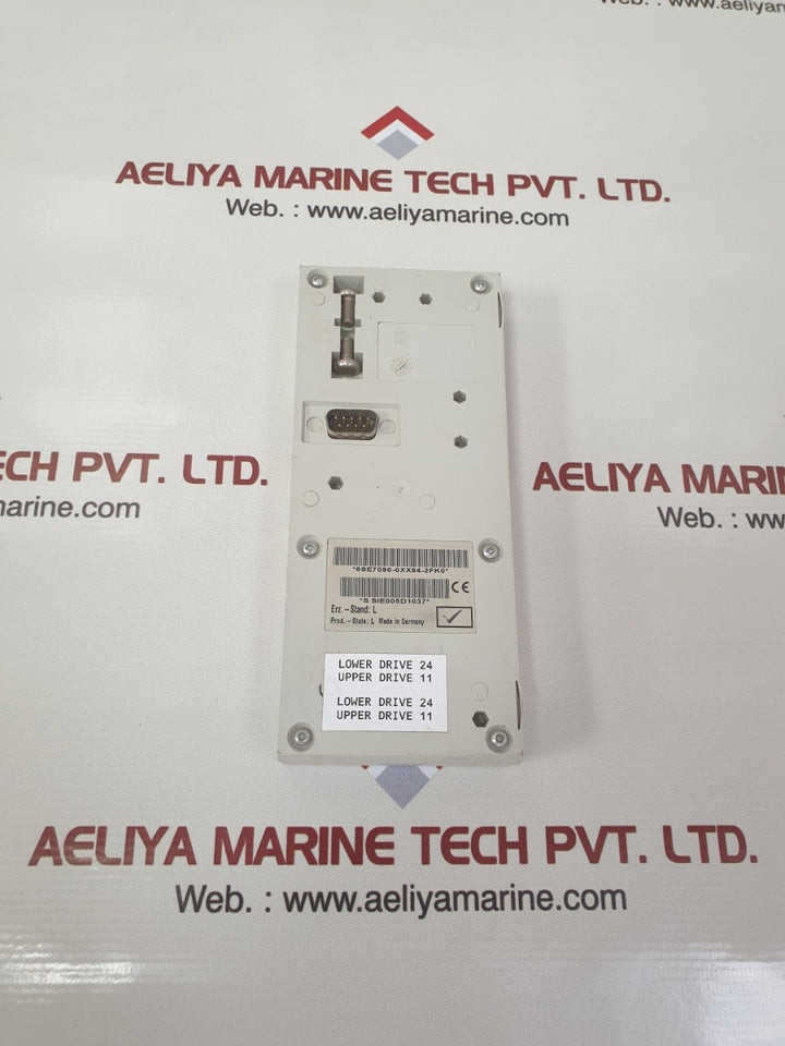 Siemens 6se7090-0xx84-2fk0 operator panel 