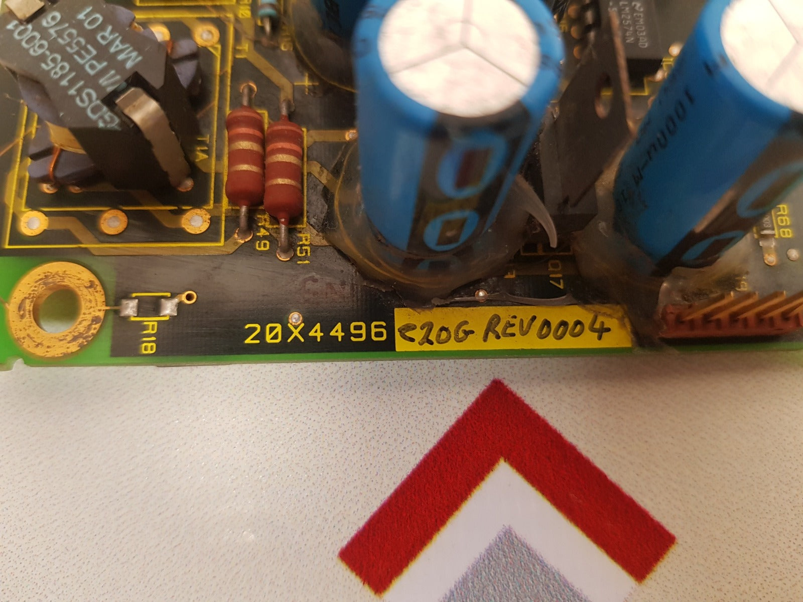 Alstom power 20x4496 pcb card Used