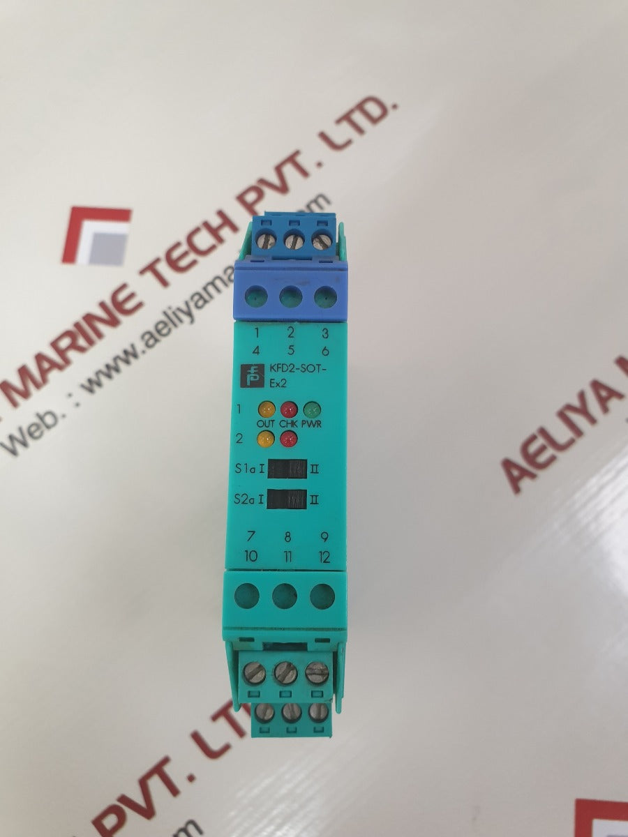 Pepperl+fuchs kfd2-sot-ex2 switch amplifier 34065s