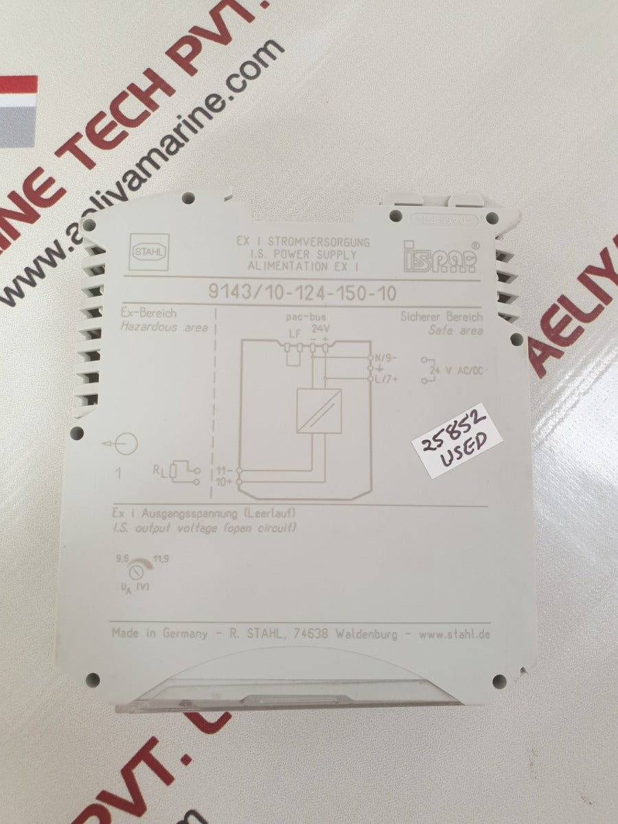 Stahl 9143/10-124-150-10 power supply rev.a 