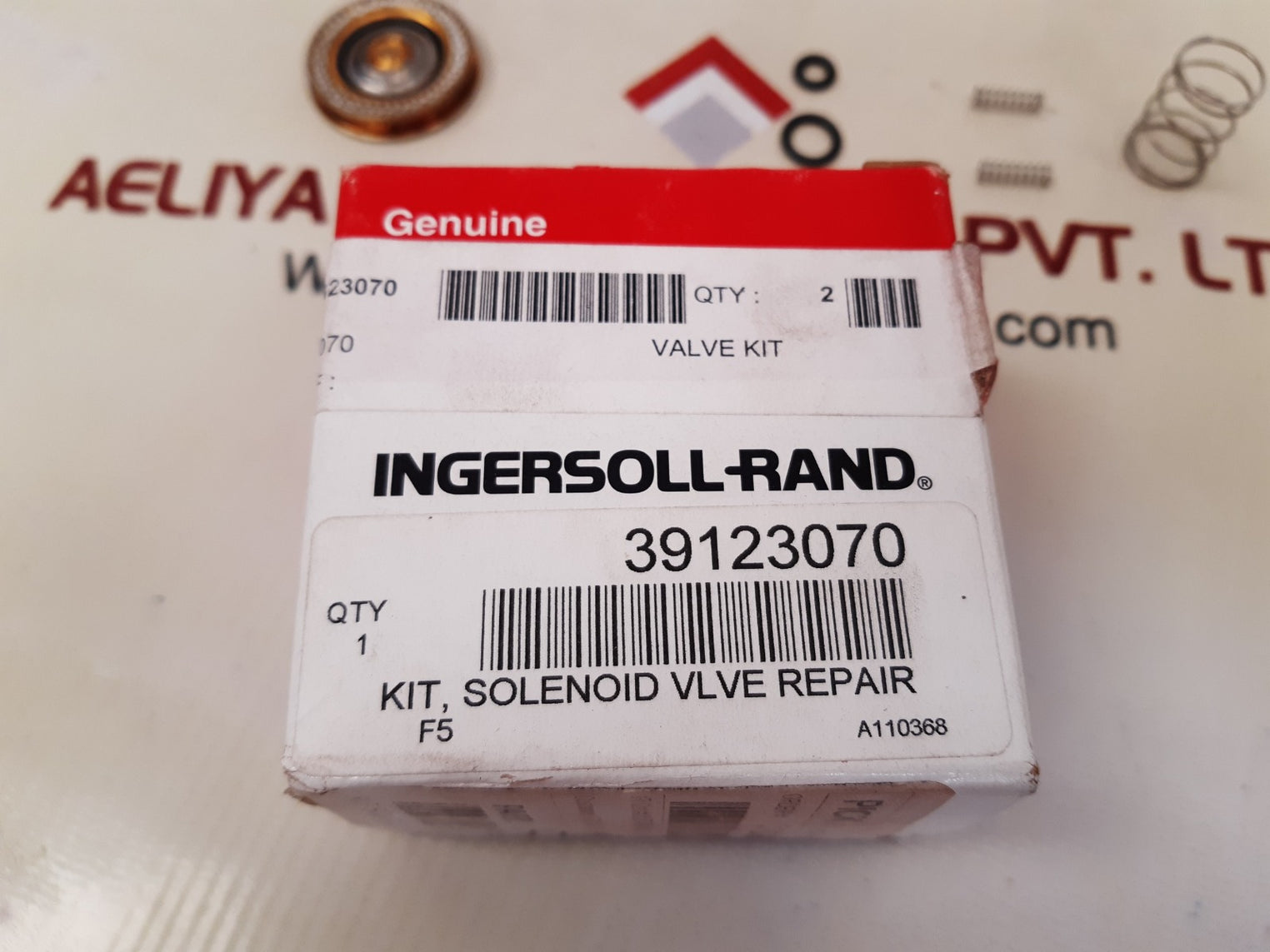 Ingersoll-rand 39123070 solenoid valve repair kit