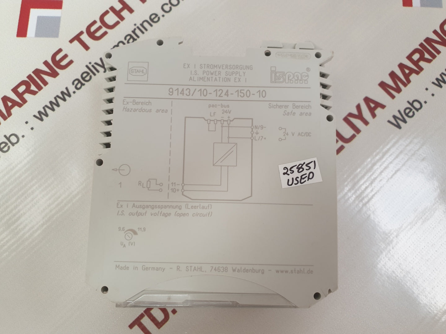 Stahl 9143/10-124-150-10 power supply 