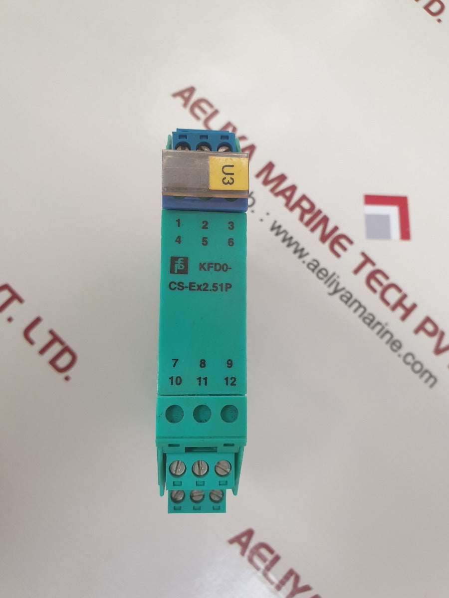 Pepperl+fuchs kfd0-cs-ex2.51p current driver 71991