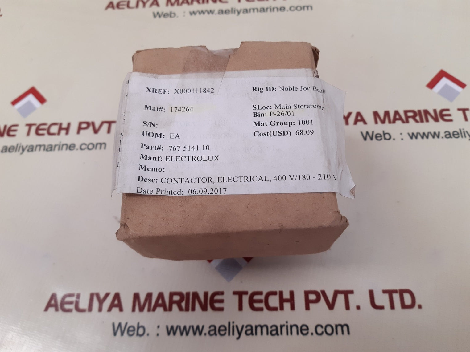 Benedikt & jager 767 5141-10 contactor