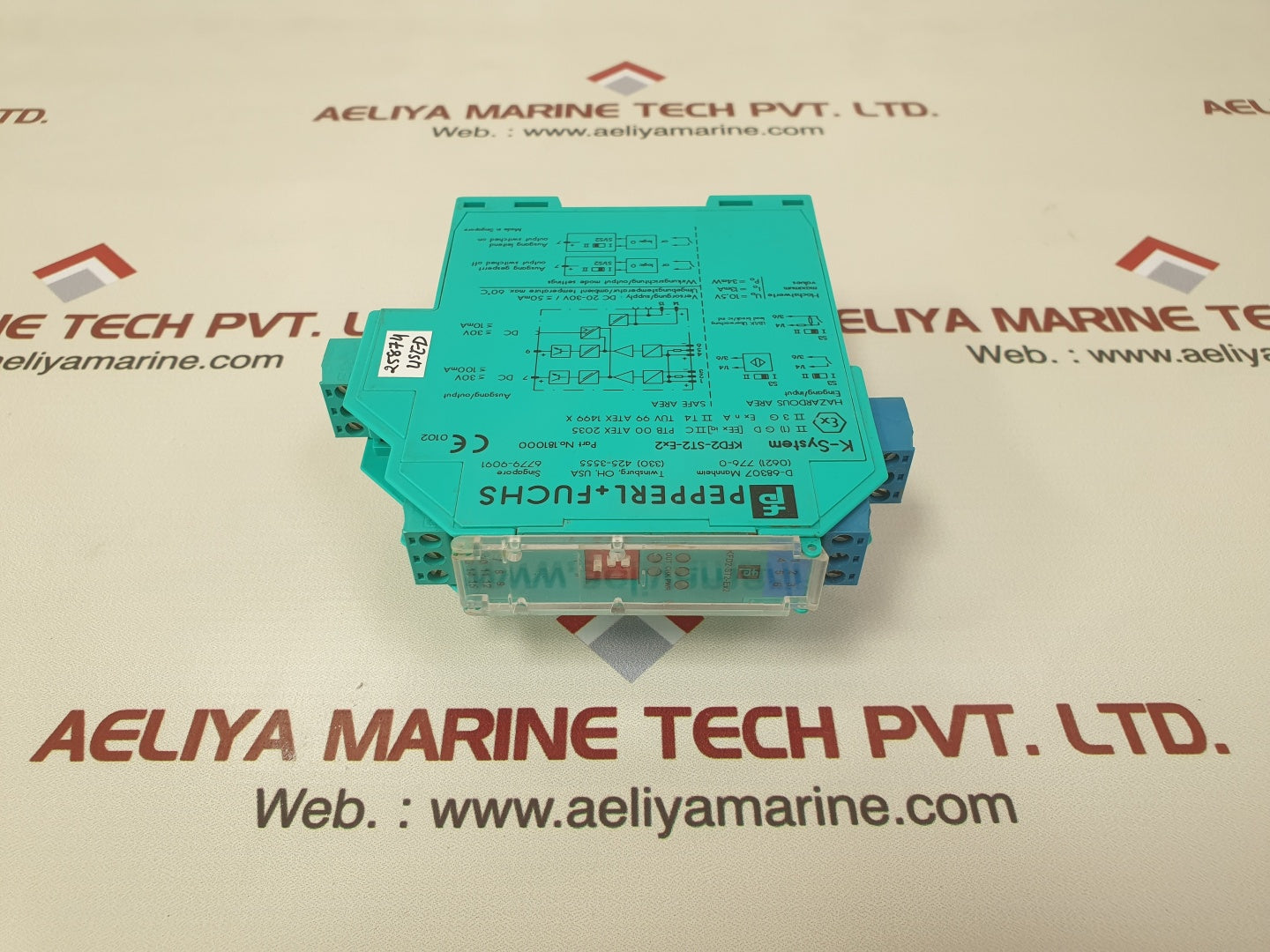 Pepperl+fuchs kfd2-st2-ex2 isolated barrier 181000