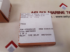 Airotronics u-tdu1060c3 time delay relay hn67sk-004