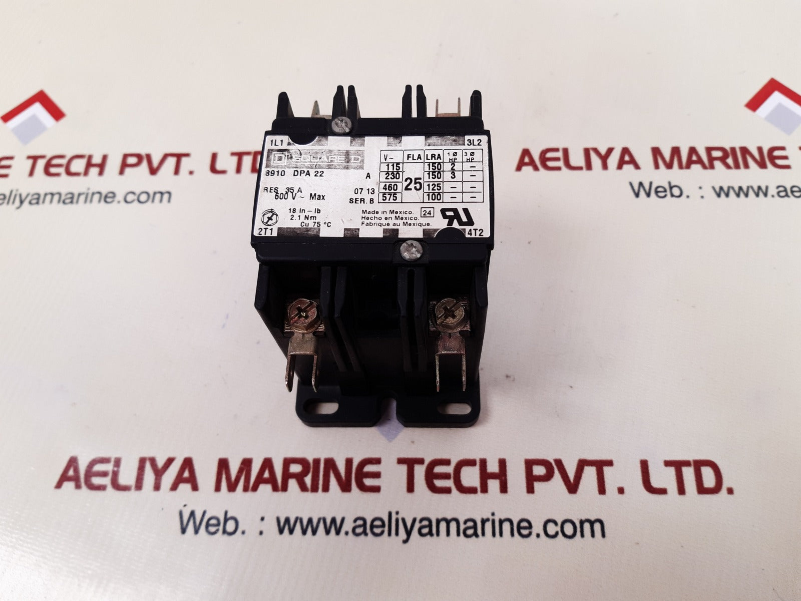 Square d 8910 dpa 22 ser.b contactor