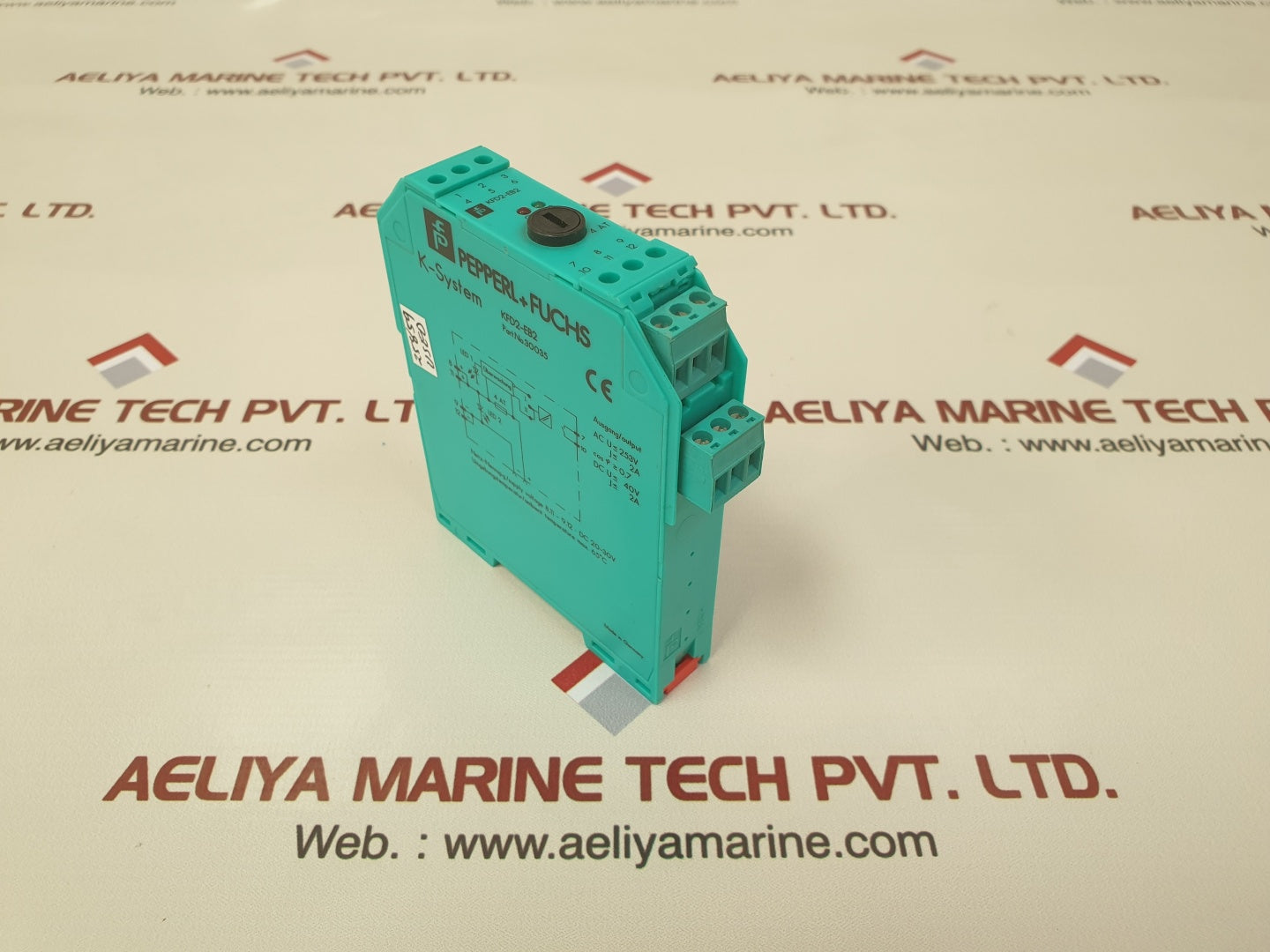 Pepperl+fuchs kfd2-eb2 output power feed module 