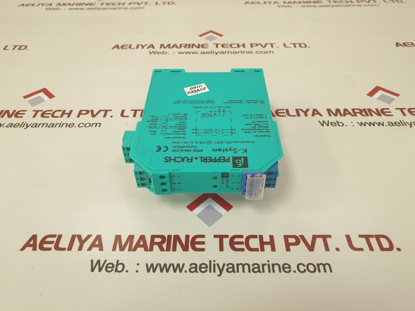 Pepperl+fuchs kfd2-vm-ex1.35 solenoid driver 33925s