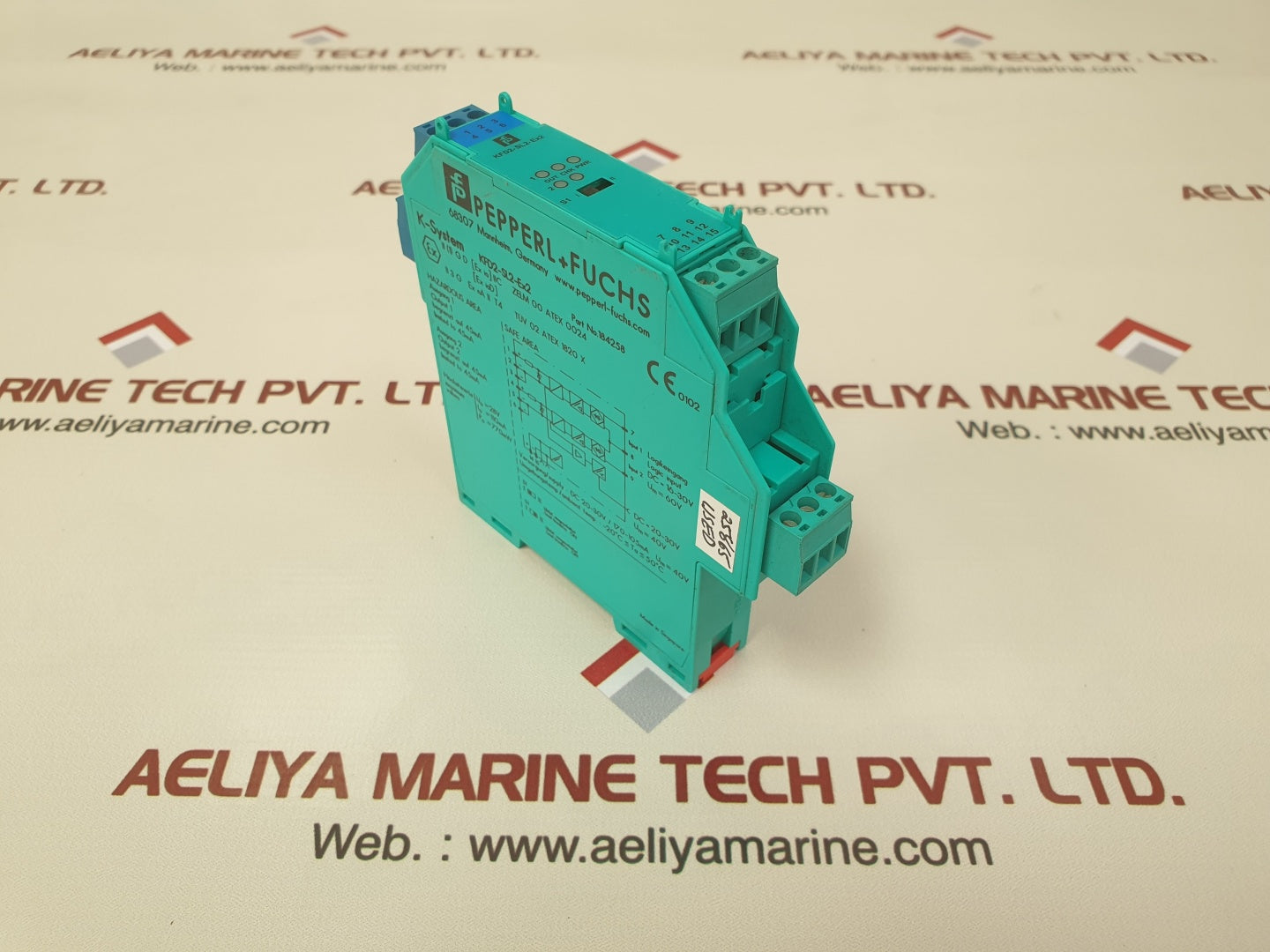 Pepperl+fuchs kfd2-sl2-ex2 safety barrier 184258 