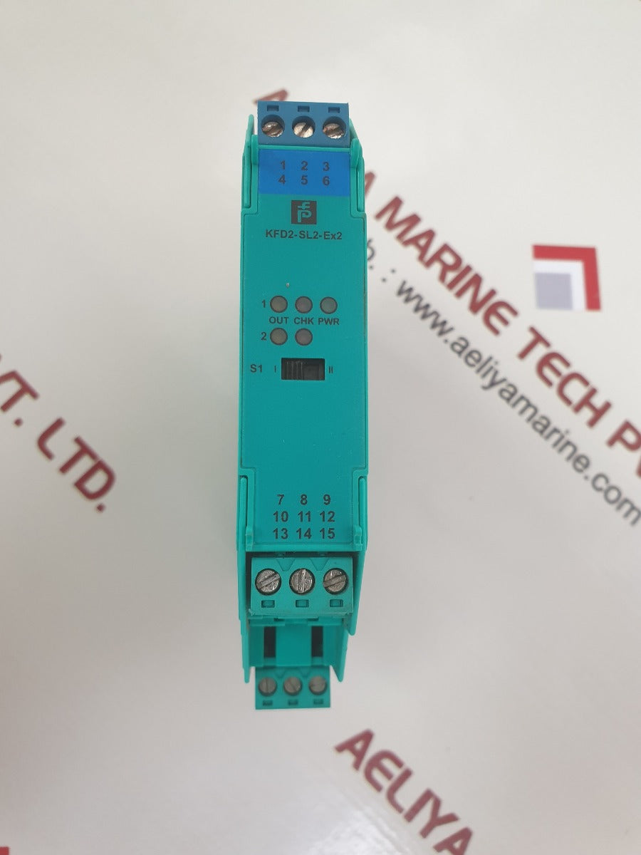 Pepperl+fuchs kfd2-sl2-ex2 safety barrier 184258 