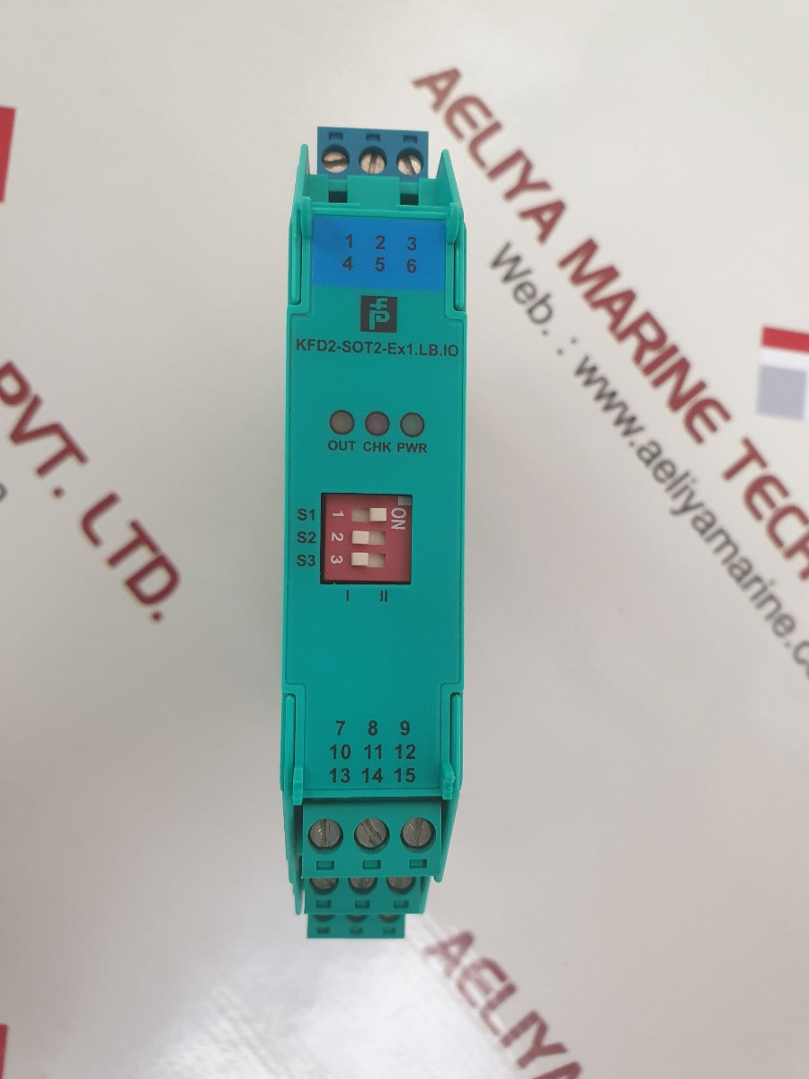 Pepperl+fuchs kfd2-sot2-ex1.lb.io isolated barrier 181004