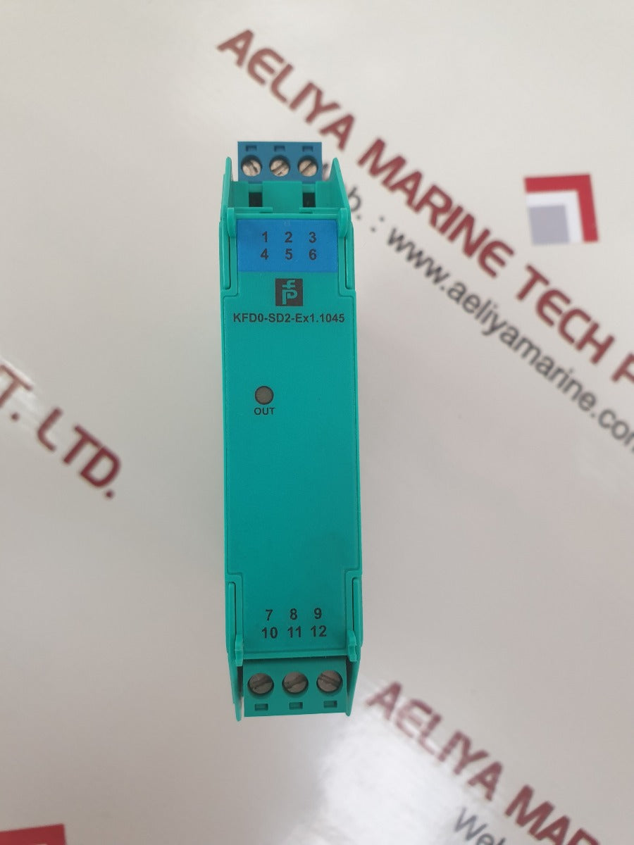 Pepperl+fuchs kfd0-sd2-ex1.1045 solenoid driver 133240