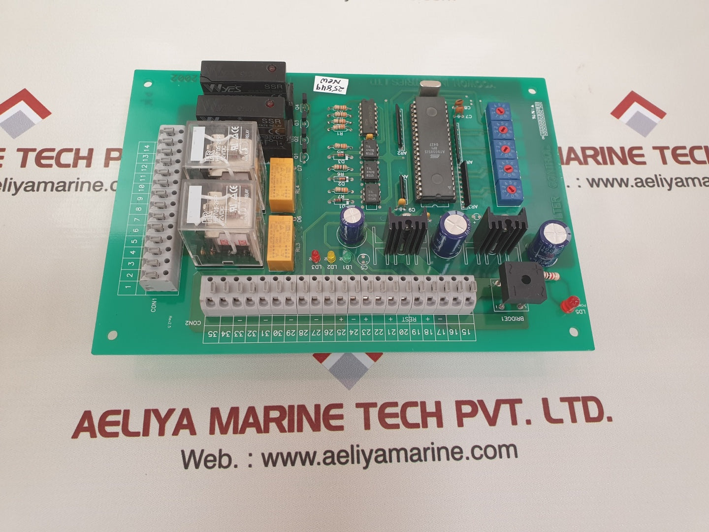 Yoowon ss-2002 filter control pcb card rev 2.5 