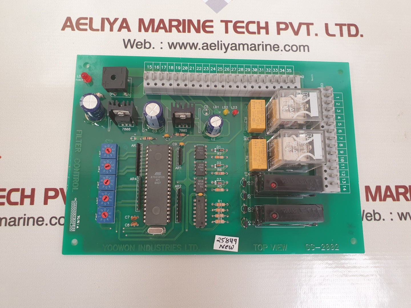 Yoowon ss-2002 filter control pcb card rev 2.5 