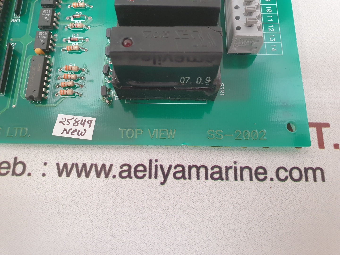 Yoowon ss-2002 filter control pcb card rev 2.5 