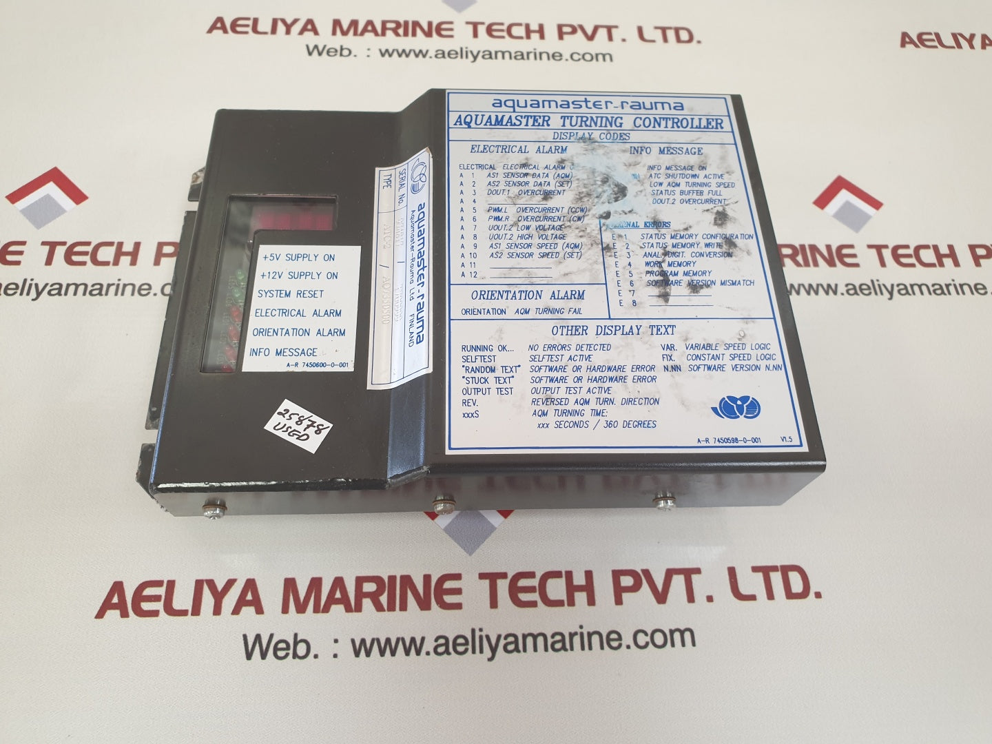 Aquamaster-rauma Atc-2 Aquamaster Turning Controller