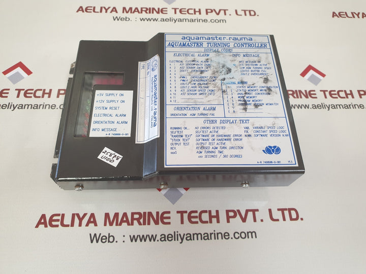 Aquamaster-rauma Atc-2 Aquamaster Turning Controller