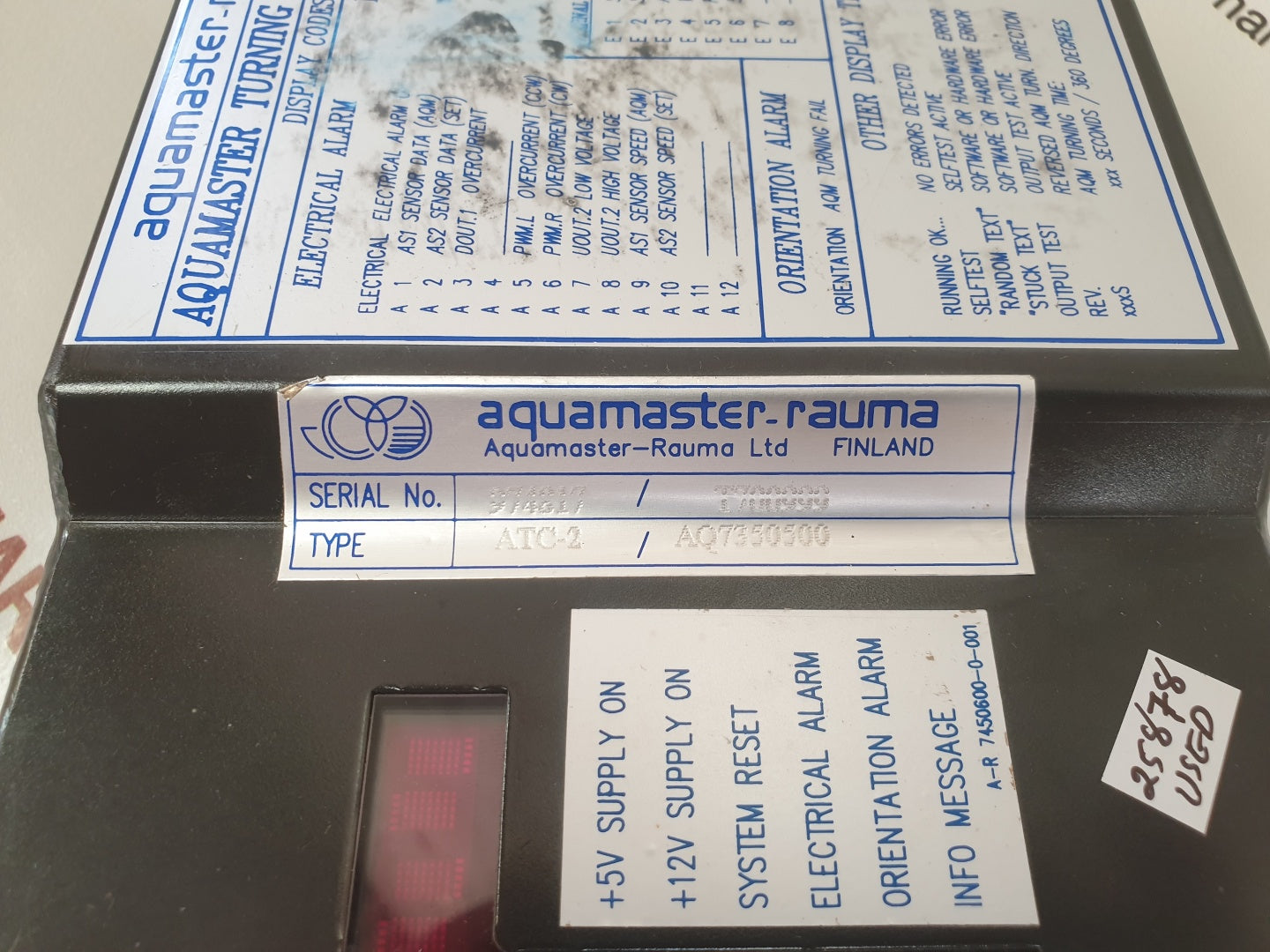 Aquamaster-rauma Atc-2 Aquamaster Turning Controller