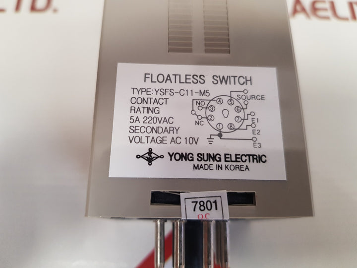 Yong sung ysfs-m5 floatless switch ysfs-c11-m5