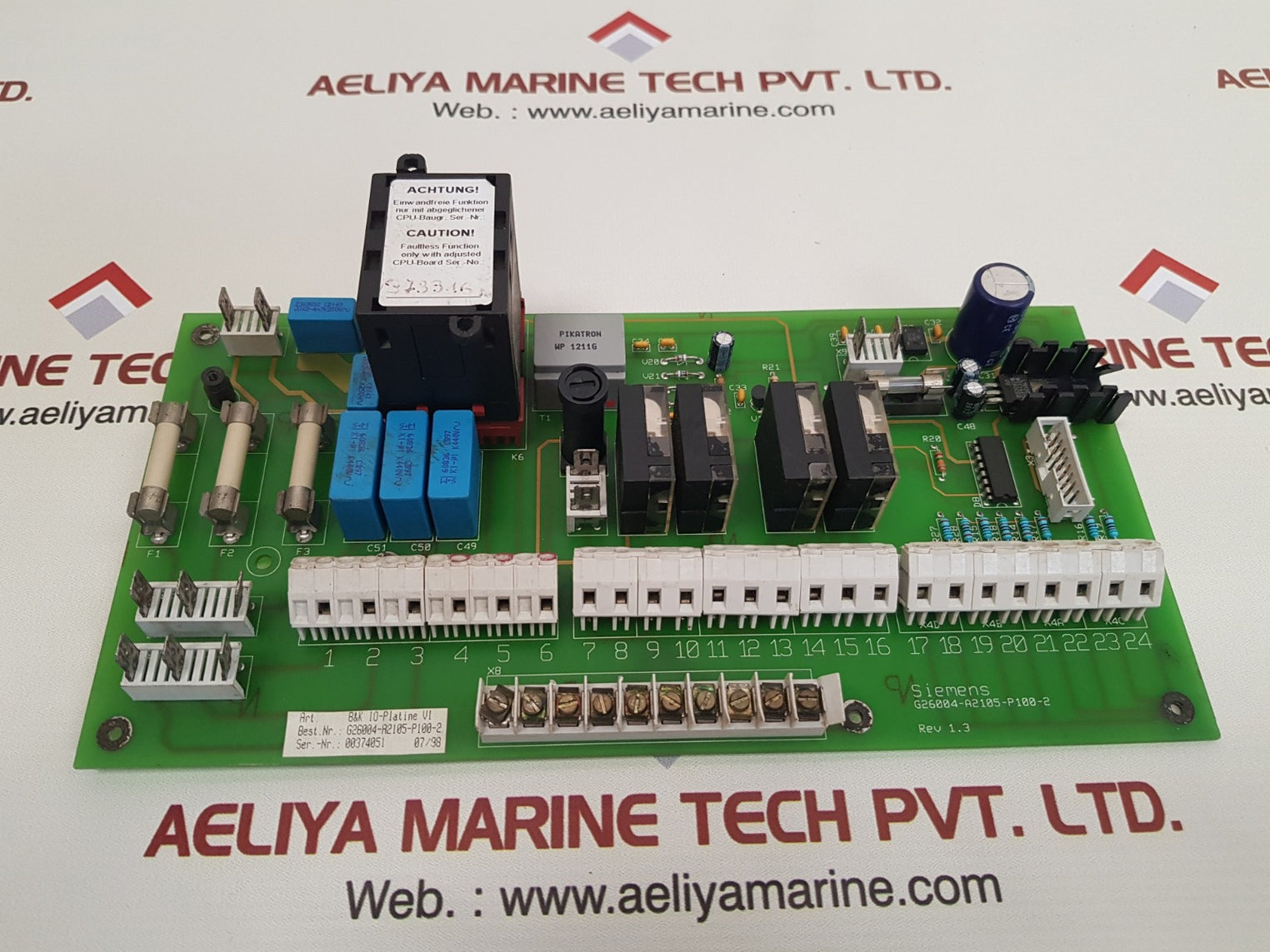 Siemens g26004-a2105-p100-2 circuit board