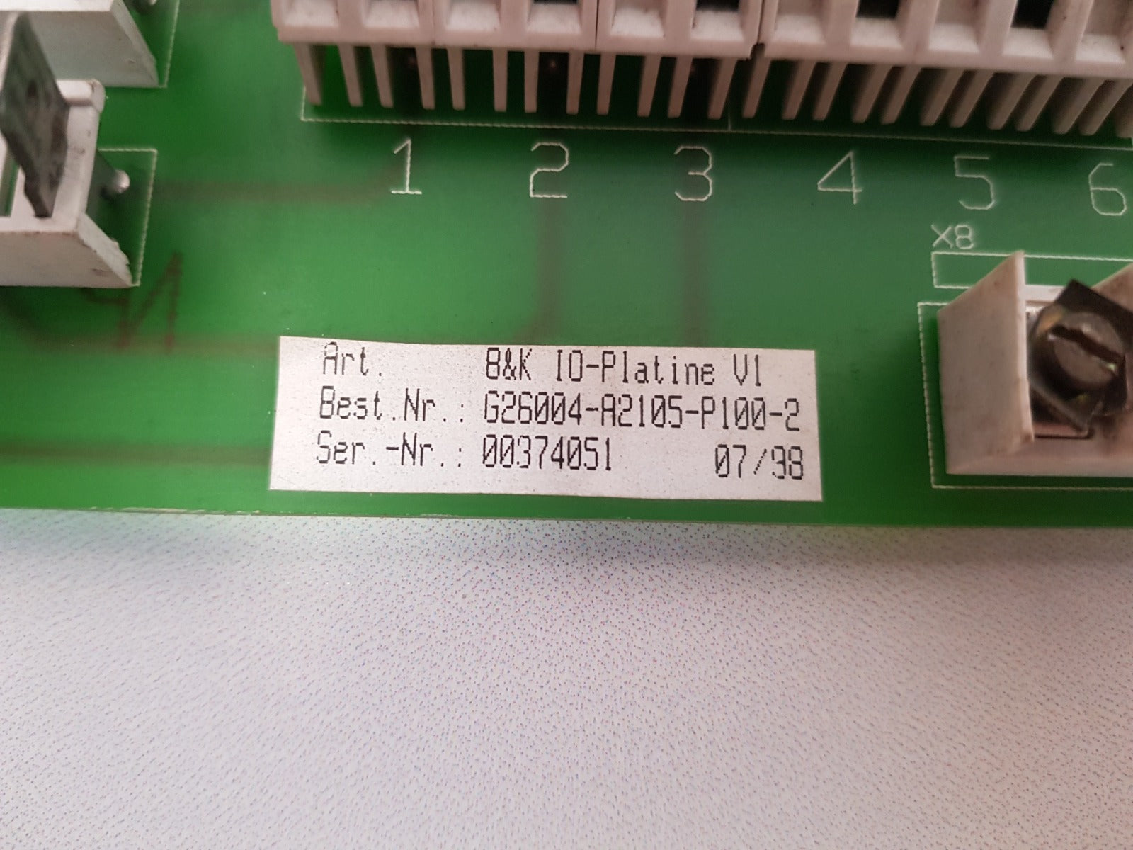 Siemens g26004-a2105-p100-2 circuit board
