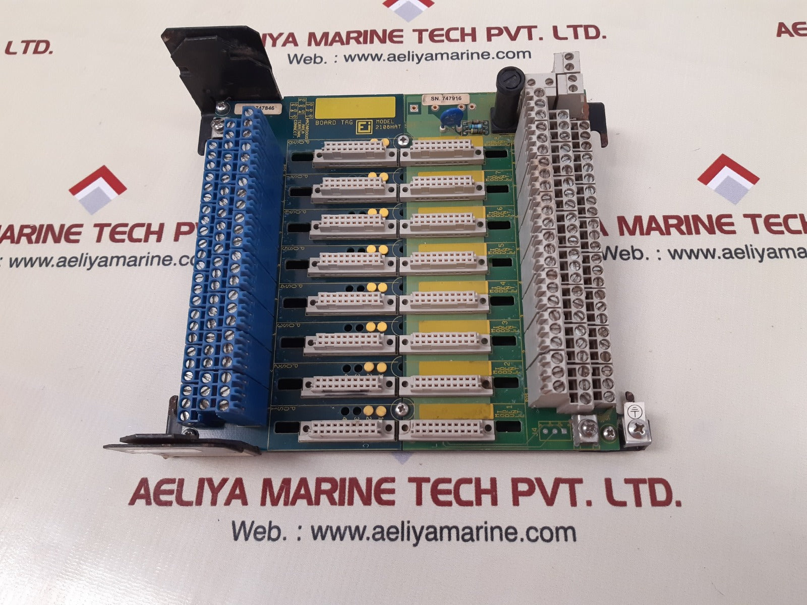 Elcon instruments 2108hat termination board – Aeliya Marine Tech
