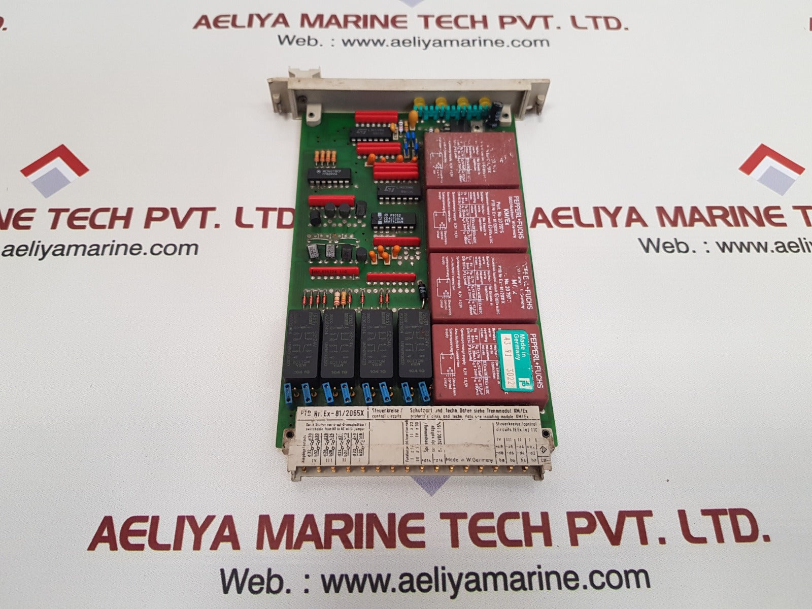 Pepperl+fuchs eg4-r y 19759 switch amplifier module