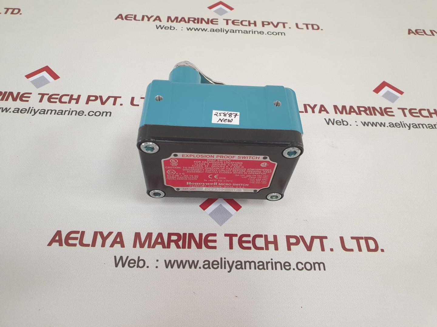 Honeywell ex-ar30 snap switch/explosion proof switch