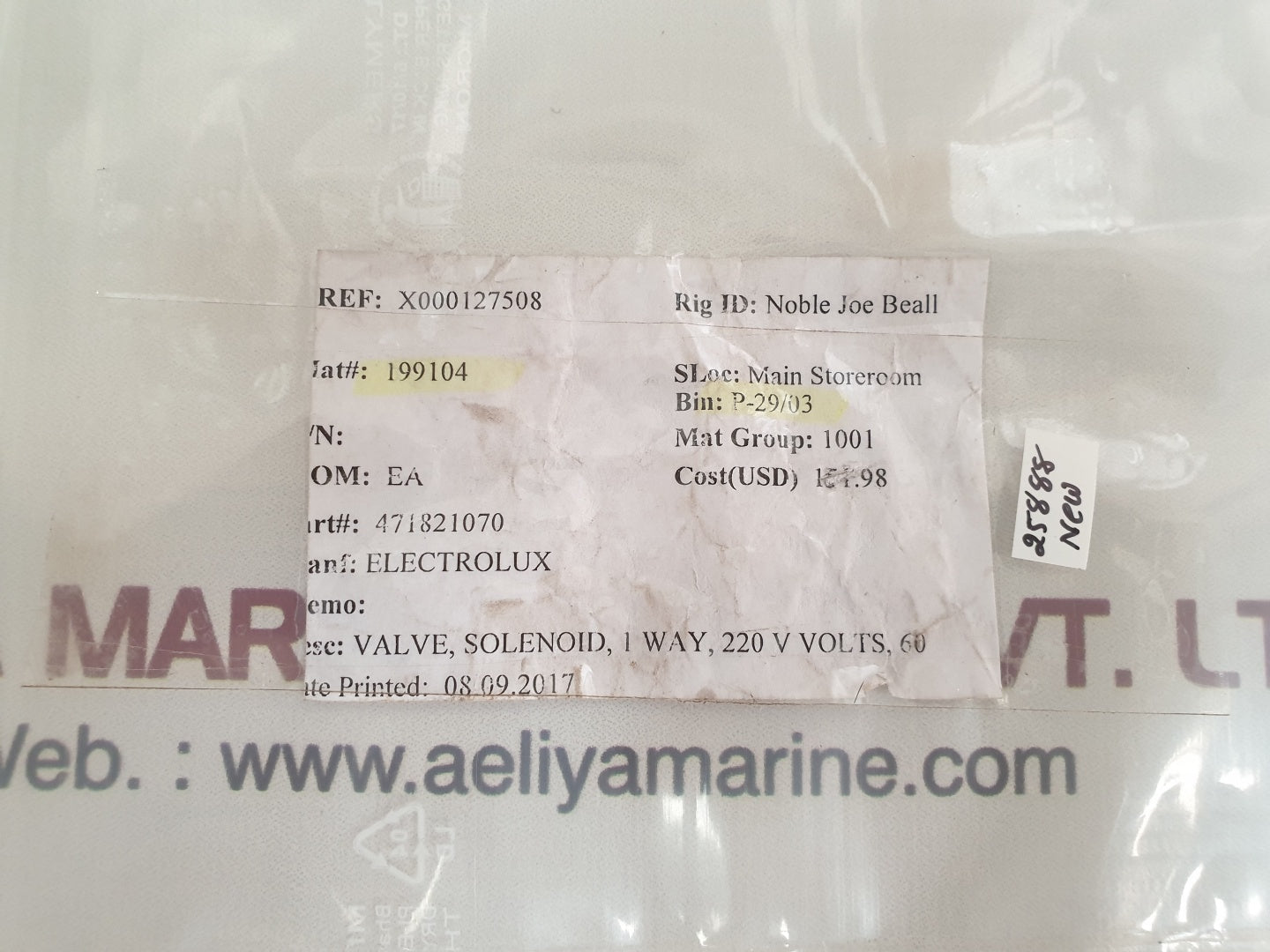Danfoss ev220a14bmix solenoid valve
