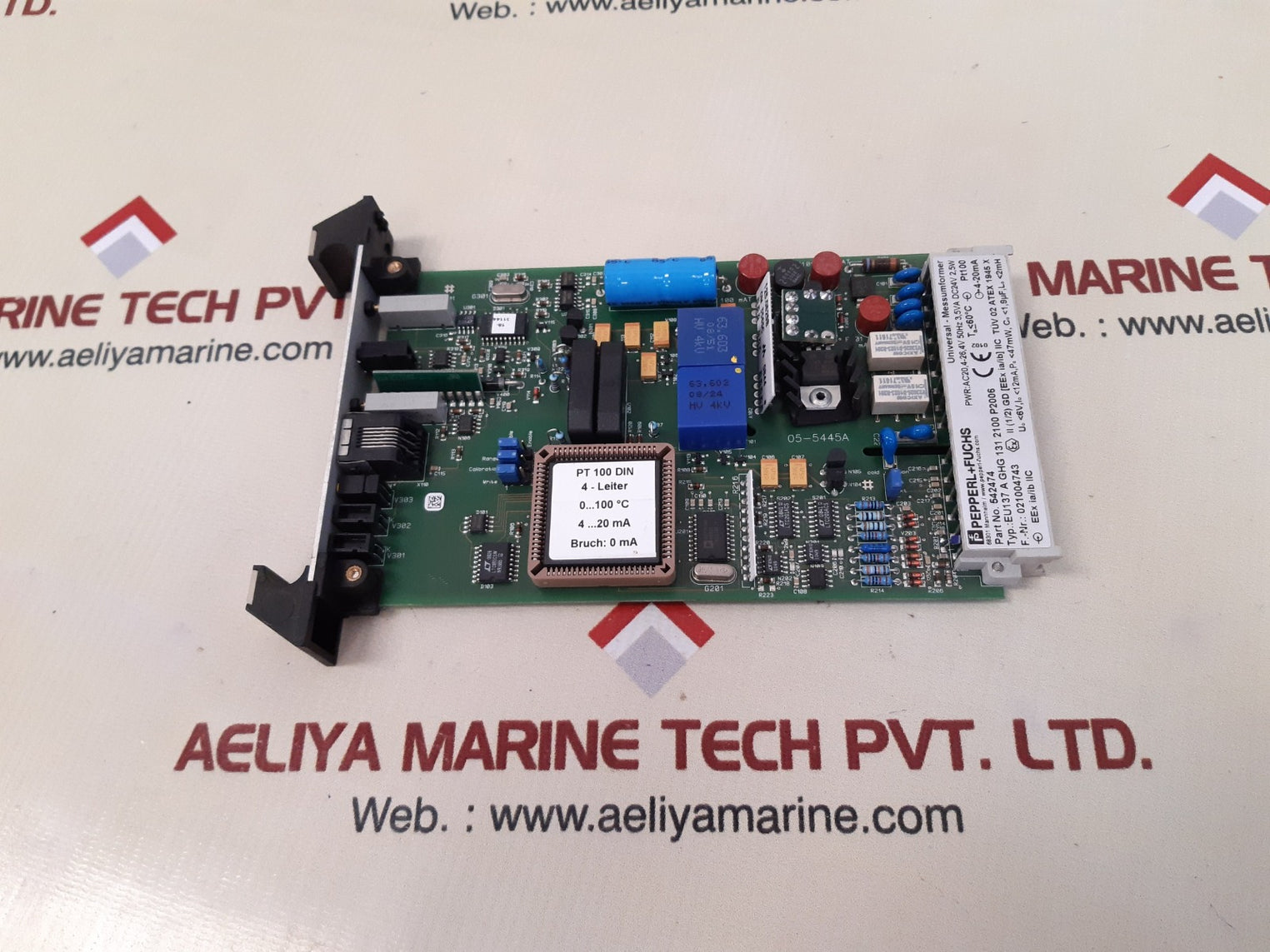 Pepperl+fuchs eu137a ghg 131 2100 p2006 universal transmitter 542474