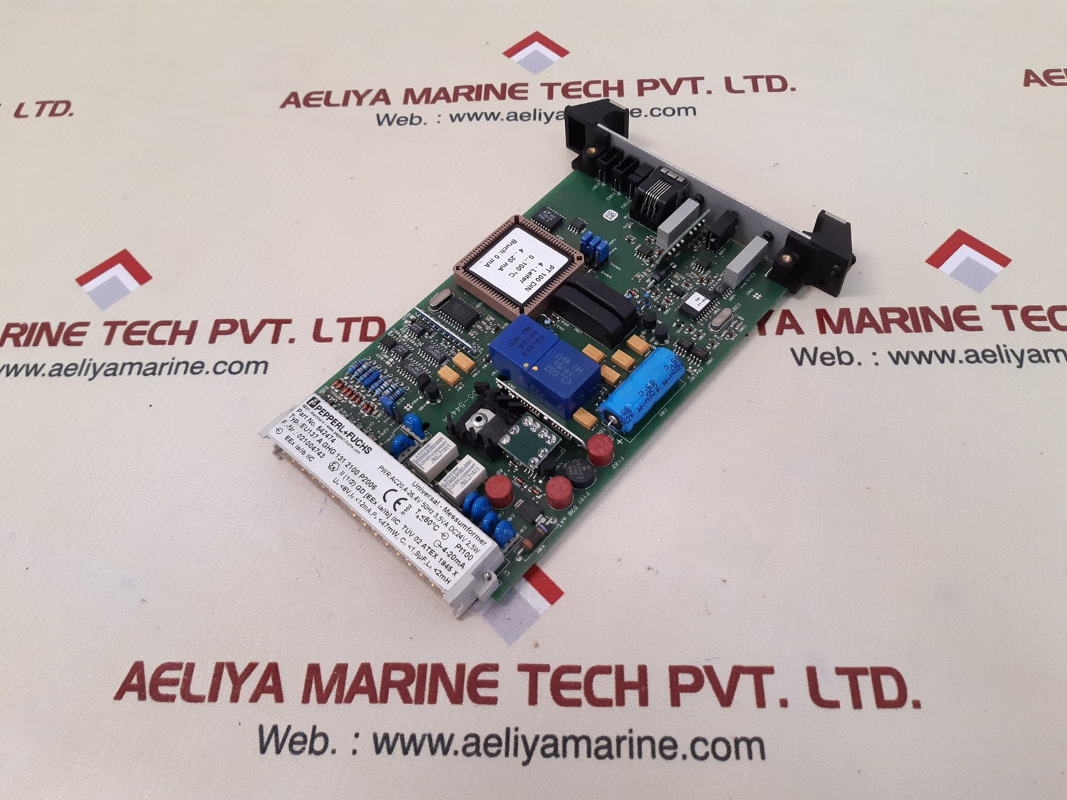 Pepperl+fuchs eu137a ghg 131 2100 p2006 universal transmitter 542474