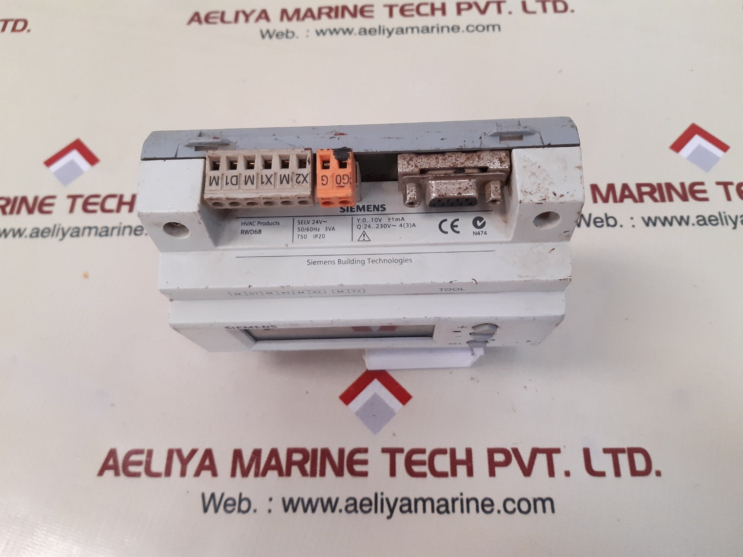 Siemens rwd68 controller 24v~ 50/60hz
