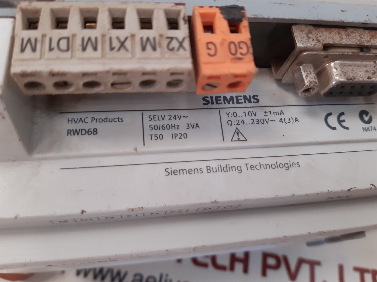 Siemens rwd68 controller 24v~ 50/60hz