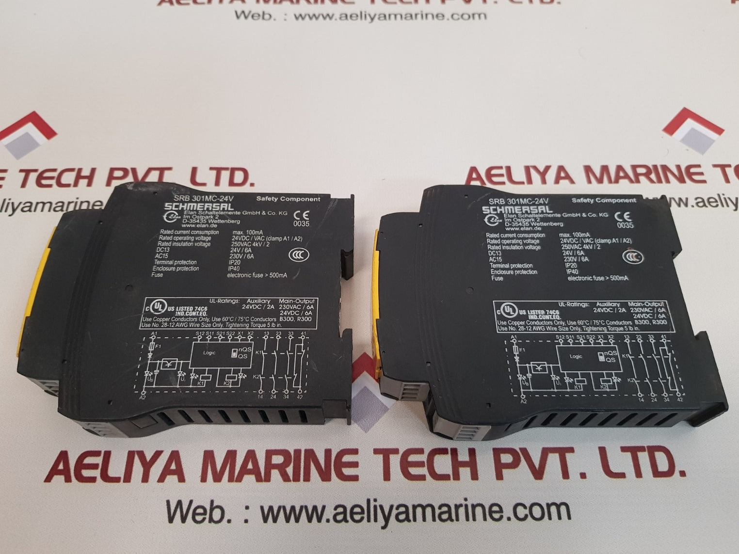 Schmersal protect srb 301mc-24v safety relay