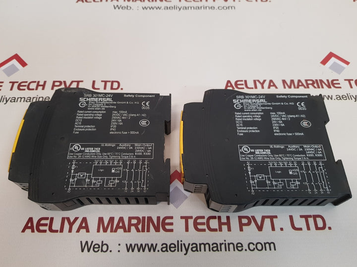 Schmersal protect srb 301mc-24v safety relay